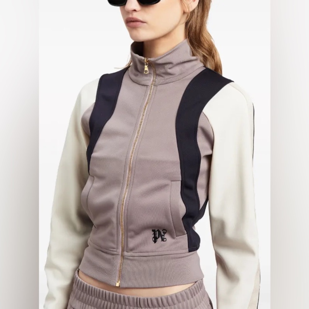 Palm Angels PA monogram track jacket Women’s Size Small